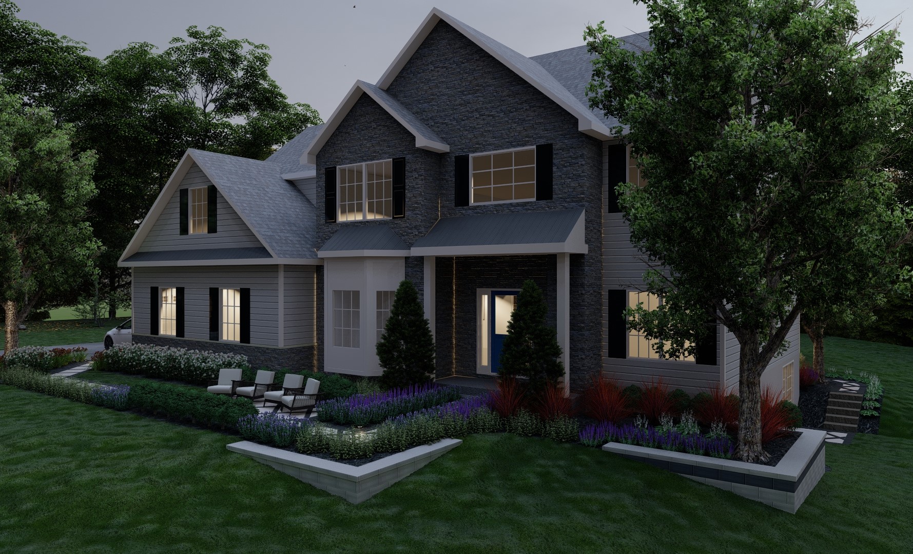 Oceanside pool deck project in Monmouth County, NJ